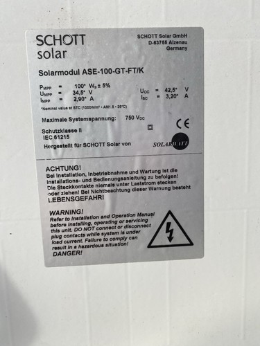 Gebrauchte solarplatten - gebrauchte,