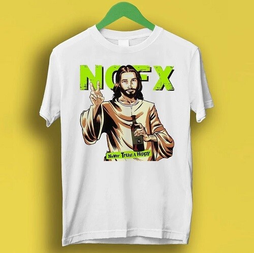 Shirt nofx jesus never trust - t-shirt,
