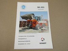 Prospekt Schaeff SKL 853