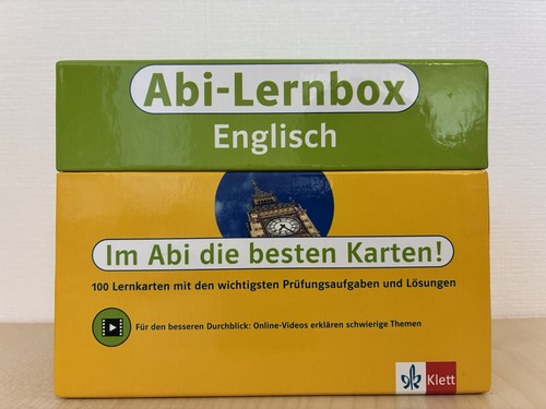 Klett abitur lernbox - abitur-lernbox, englisch