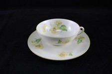 Schöne Teetasse + Untertasse