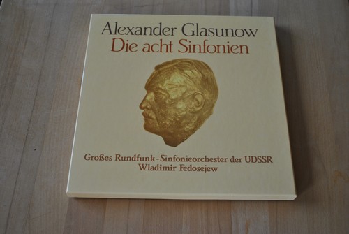 Glasunow die acht sinfonien - die,