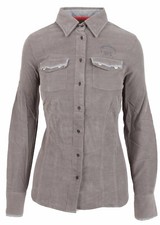 L' ARGENTINA Damen Kord Bluse