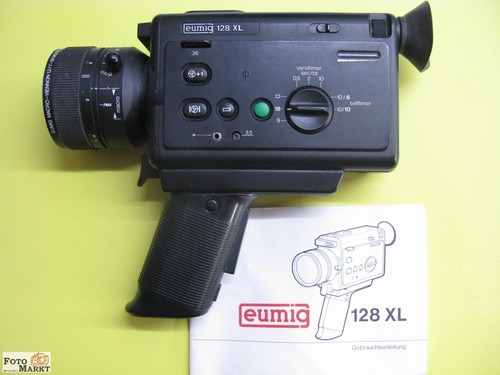 Eumig super filmkamera 128 - filmkamera,