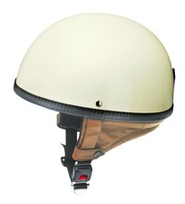 Halbschalen Helm L - Redbike RB500 Oldtimer Classic Retro - elfenbein