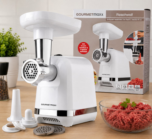 Gourmetmaxx fleischwolf 1300 - gourmetmaxx,