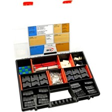 Quadlock Gehäuse- und Kontakte-Sortiment in praktischer Werkstattbox