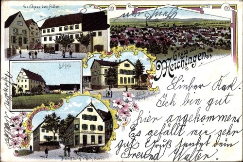 Litho merchingen ravenstein - ravenstein, in