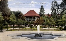Ak Bad Reichenhall in Oberbayern,  Neues Gradierhaus, Kurgarten,... - 4923200