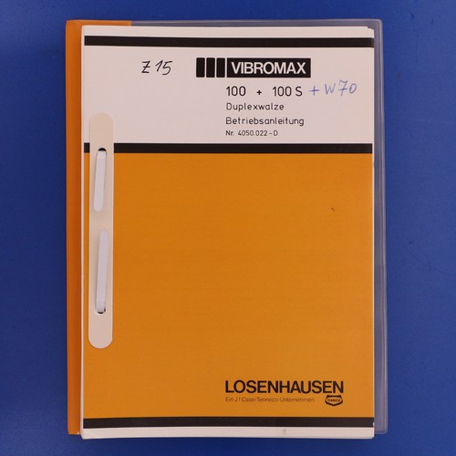 Vibromax 100 walze - 100, s