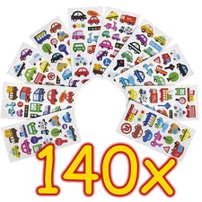 140 KINDER STICKER FAHRZEUGE -