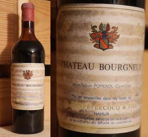 1959er chateau bourgneuf - chateau,
