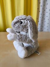 Hase Plüsch grau ca. 20 cm mit Schlappohren Heunec Plüschtier Kuscheltier