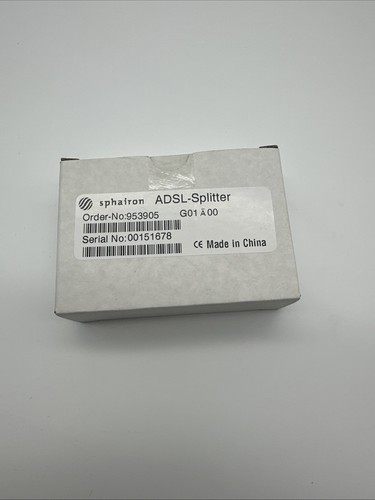 Sphairon adsl splitter - adsl-splitter, g01