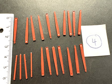 Spur HO, ROCO, ?,  Rungen, 21 Stück, braun, (4), gebraucht