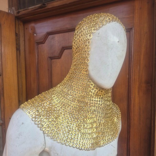 Kettenhemd coif kapuze - kettenhemd,