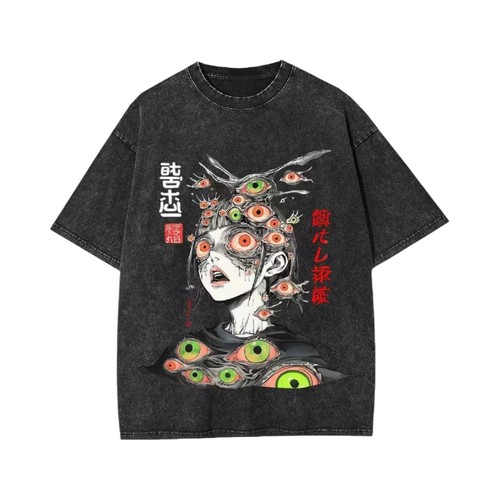 Schwarzes shirt l - t-shirt, gr.