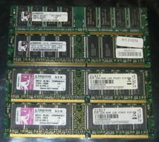 1GB 2GB 4GB KINGSTON DDR1 266 333 400MHz RAM PC3200 PC2700 PC2100 184-pol.
