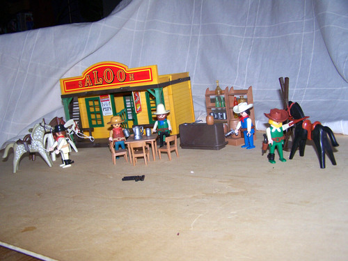 Playmobil western saloon 3461 - western,