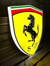 Ferrari Schild Leuchtschild