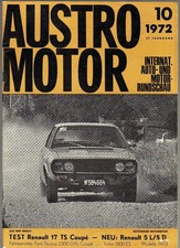 AUSTRO MOTOR 10/1972 / RENAULT