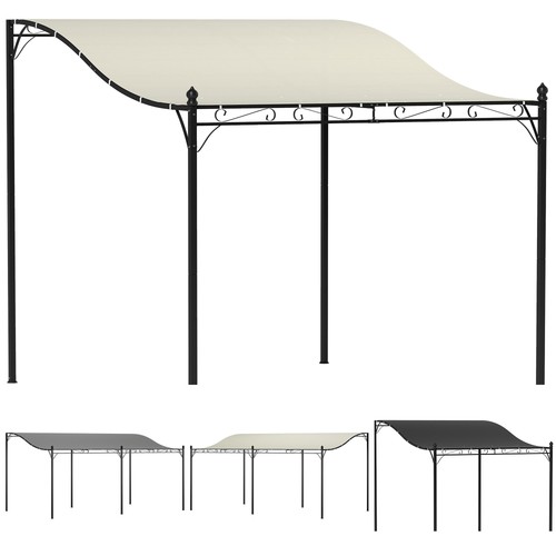 Anbaupavillon pergola mit - pergola,