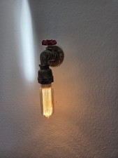 Vintage Wandlampe Kupfer