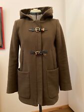 Zara Woman, Woll-Duffle-Coat Mantel, Farbe: Braun, Größe: S