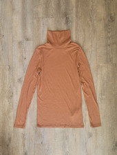 Damen Rollneck Langarm Shirt