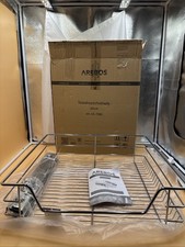 AREBOS Teleskop Schublade Küchenschublade Korbauszug Schrankauszug Küchenschrank