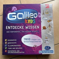 Clementoni Galileo Kids Wissens-Quiz – Lern- & Frage-Antwort-Spiel ab 7 Jahr