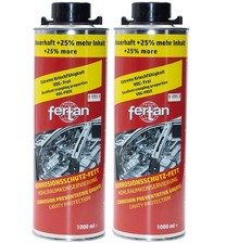 FERTAN Korrosionsschutz-Fett 2x1 Liter Rostschutz Wachs Karosserie Fett Oldtimer