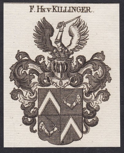 Killinger wappen coat arms - wappen, of