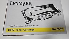 Original Lexmark Toner 20K0502 Yellow Gelb Cartridge für C510 Drucker -