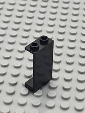 LEGO® 4x Wand Paneele Basic Brick 1x2x3 - 87544 - Schwarz
