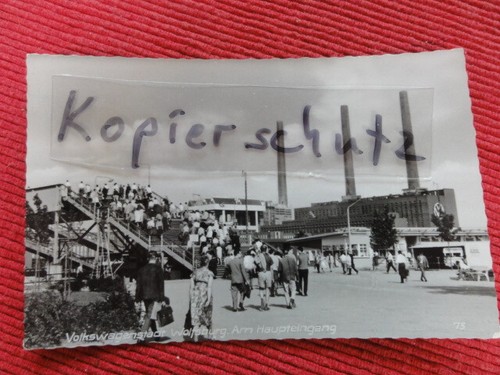 Alte ansichtskarte wolfsburg - ansichtskarte,