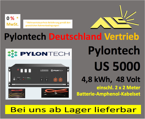 Us5000 pylontech 48v speicher - 48v,
