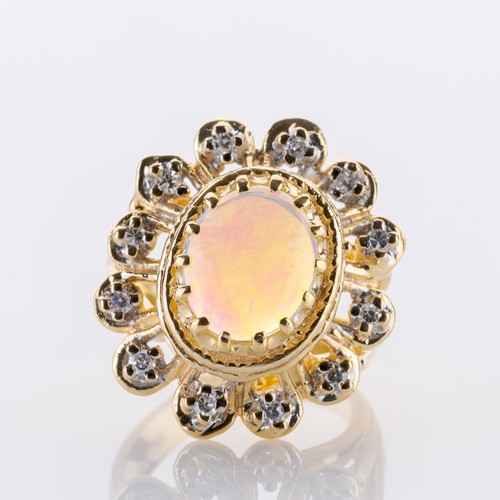 Ring aus 585er - , gelbgold