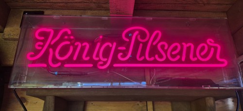 König pilsener echtes neon - könig,