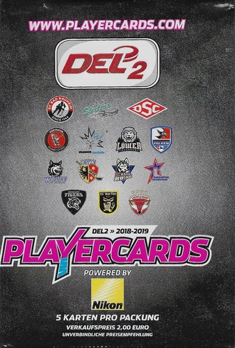 Del playercards 2018 - del, 2018-19
