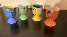 Keramik Eierbecher Set 4