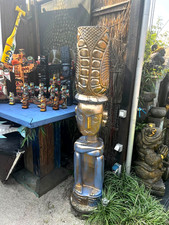 Statue Skulptur Inka Maya Azteken Garten-Haus Dekoration Höhe 1,80 Meter