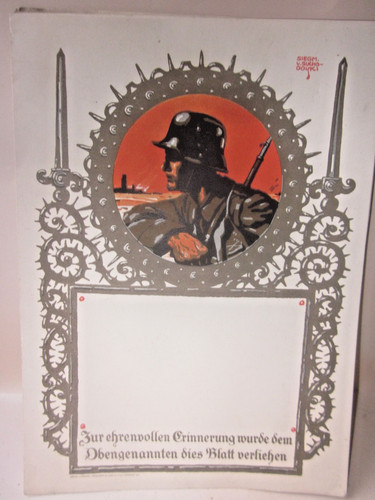 42784 urkunde blanko siegmund - urkunde,