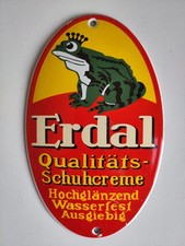 ERDAL Schuhcreme EMAILSCHILD #