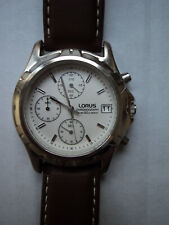 " LORUS " Sportliche/Flieger/Militär- Herren Uhr, Analog, Chronograph