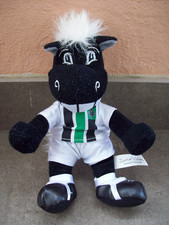 PLÜSCHJÜNTER Borussia Mönchengladbach⚽Fußball Maskottchen BMG 20cm mit Saugnapf