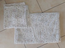 Bettbezug Bettwäsche 135x200 80x80 Weich-Frottier Blumen, romantisch, Landhaus