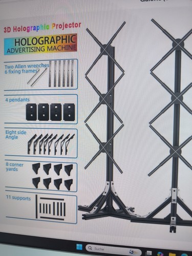 Wifi hologramm projektor - 3d,