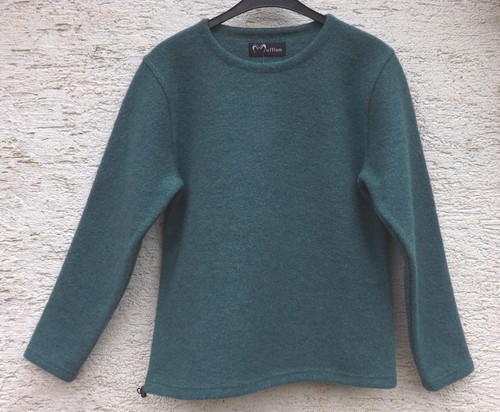 Mufflon leon wollpullover mit - ,