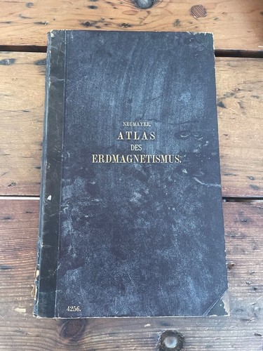 Atlas des erdmagnetismus - atlas,